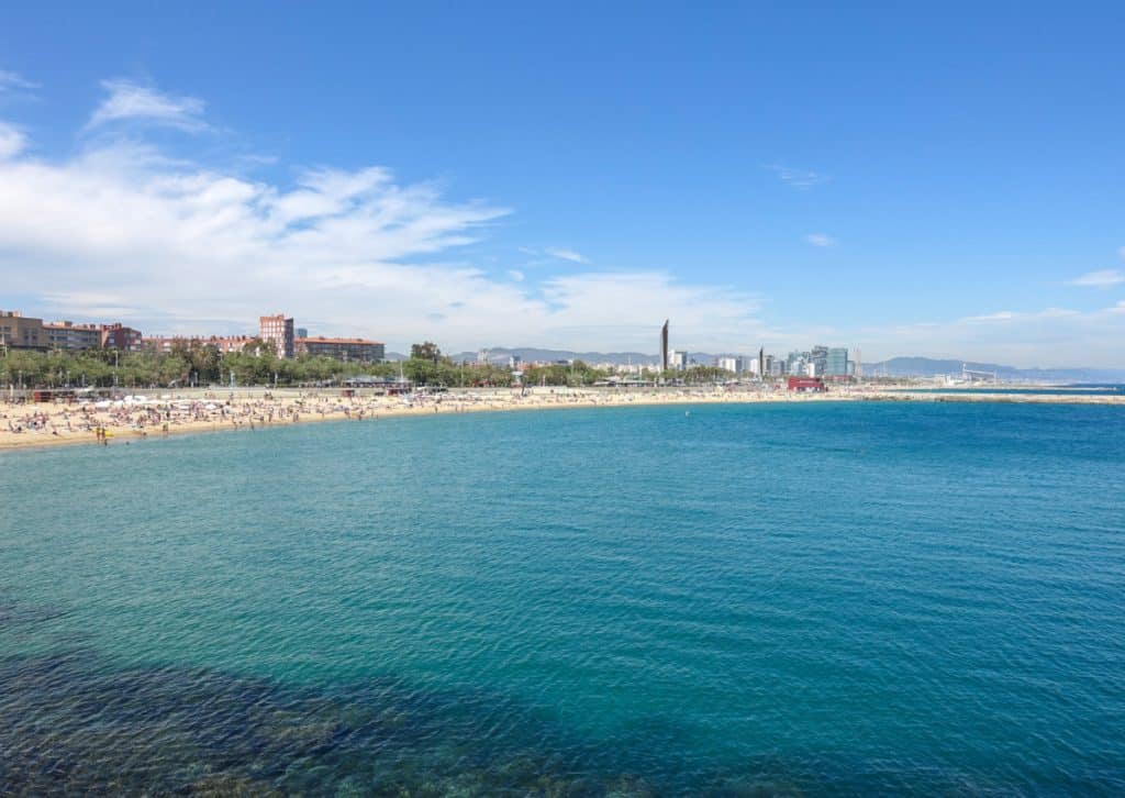Beach Party Barcelona: Sun, Pristine Sand, and Unforgettable Celebration 2 Bogatell Beach Barcelona