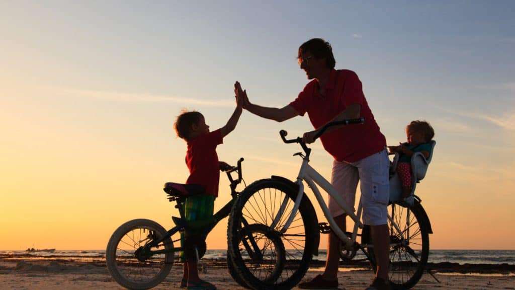 Cycling In Barcelona With Kids