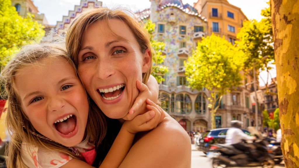 Family Travel In Barcelona
